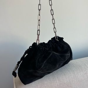 Suede Ba&sh Black Bag